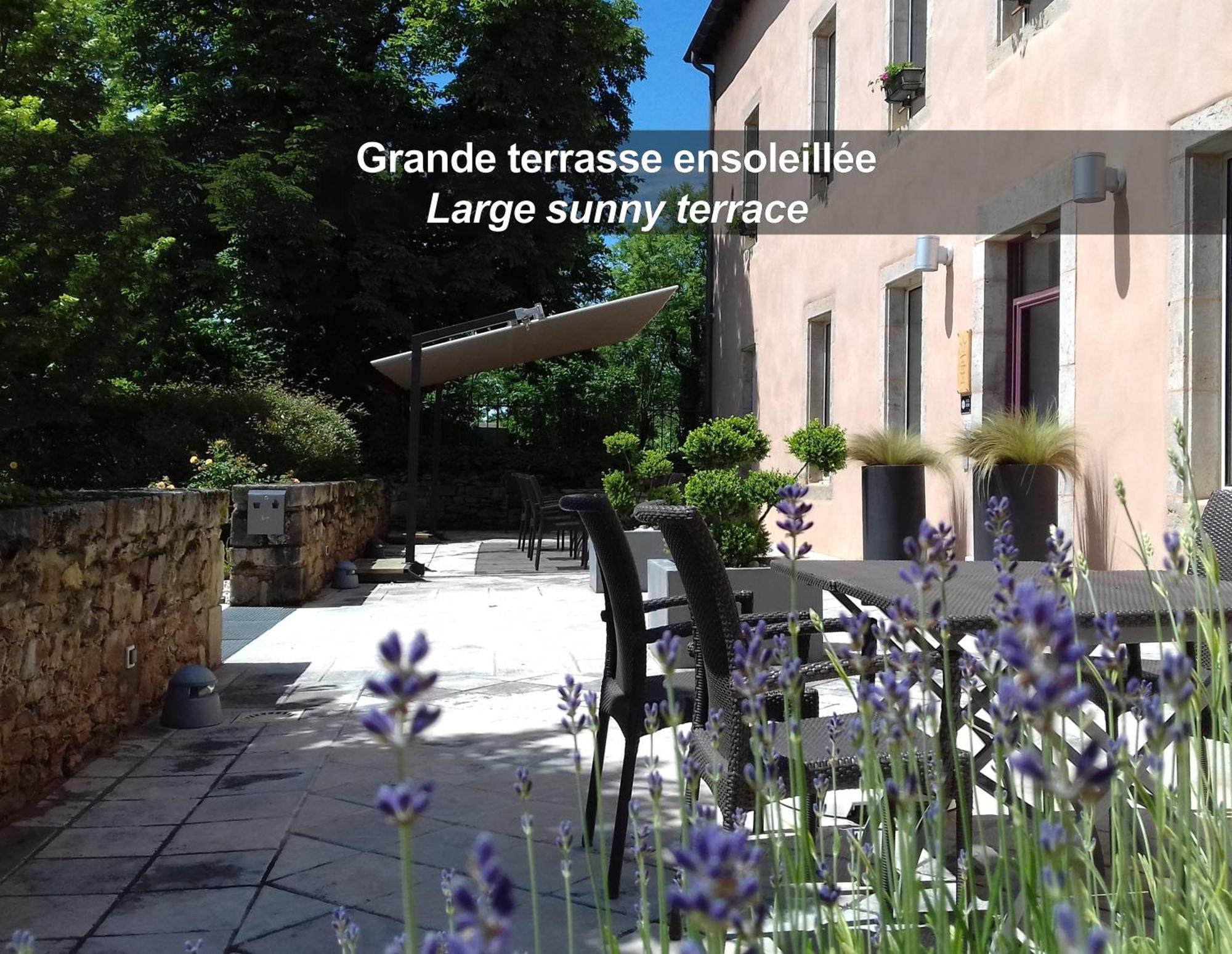 Hotel La Ferme De Bourran Rodez - Parking Prive Gratuit Exteriör bild