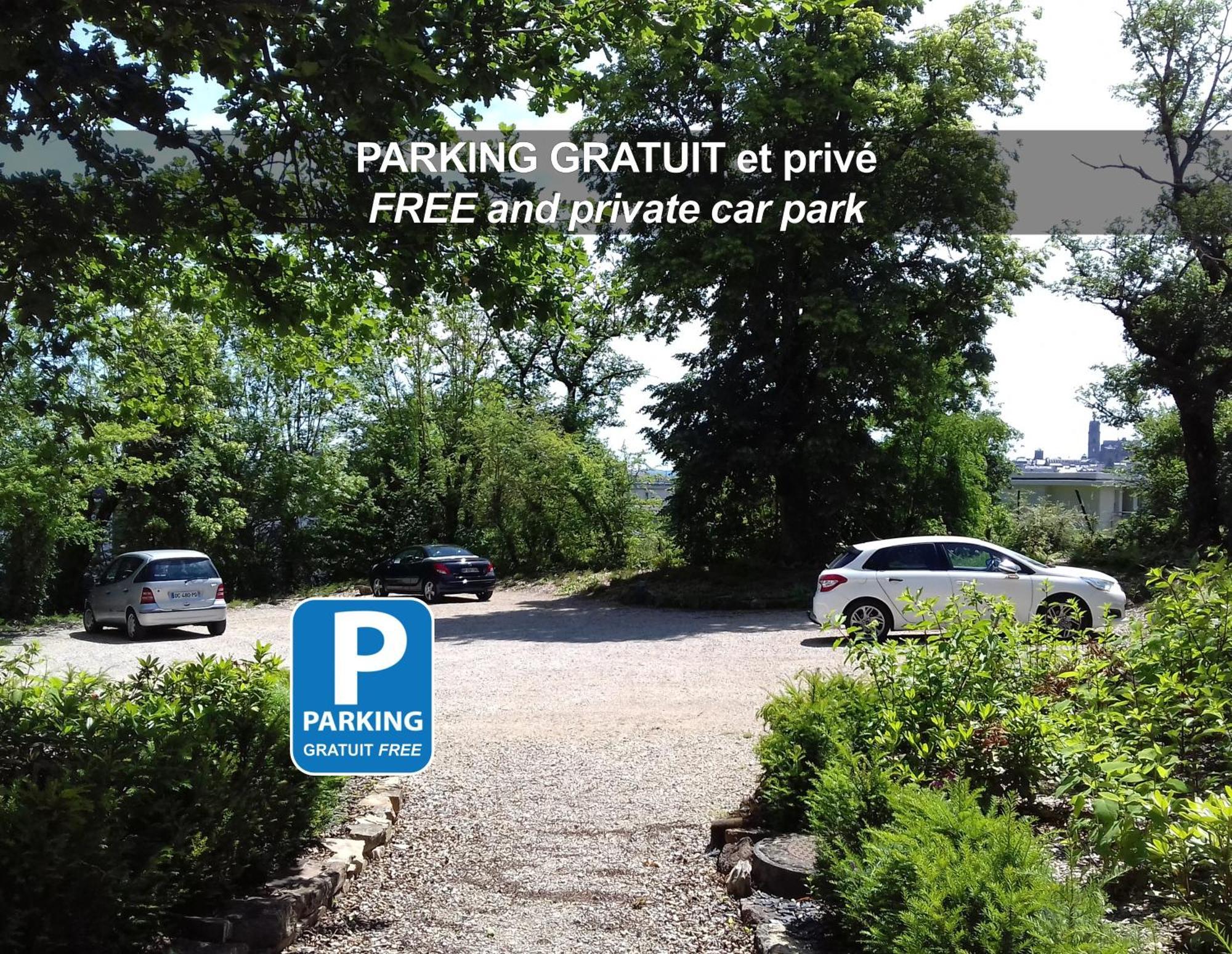 Hotel La Ferme De Bourran Rodez - Parking Prive Gratuit Exteriör bild
