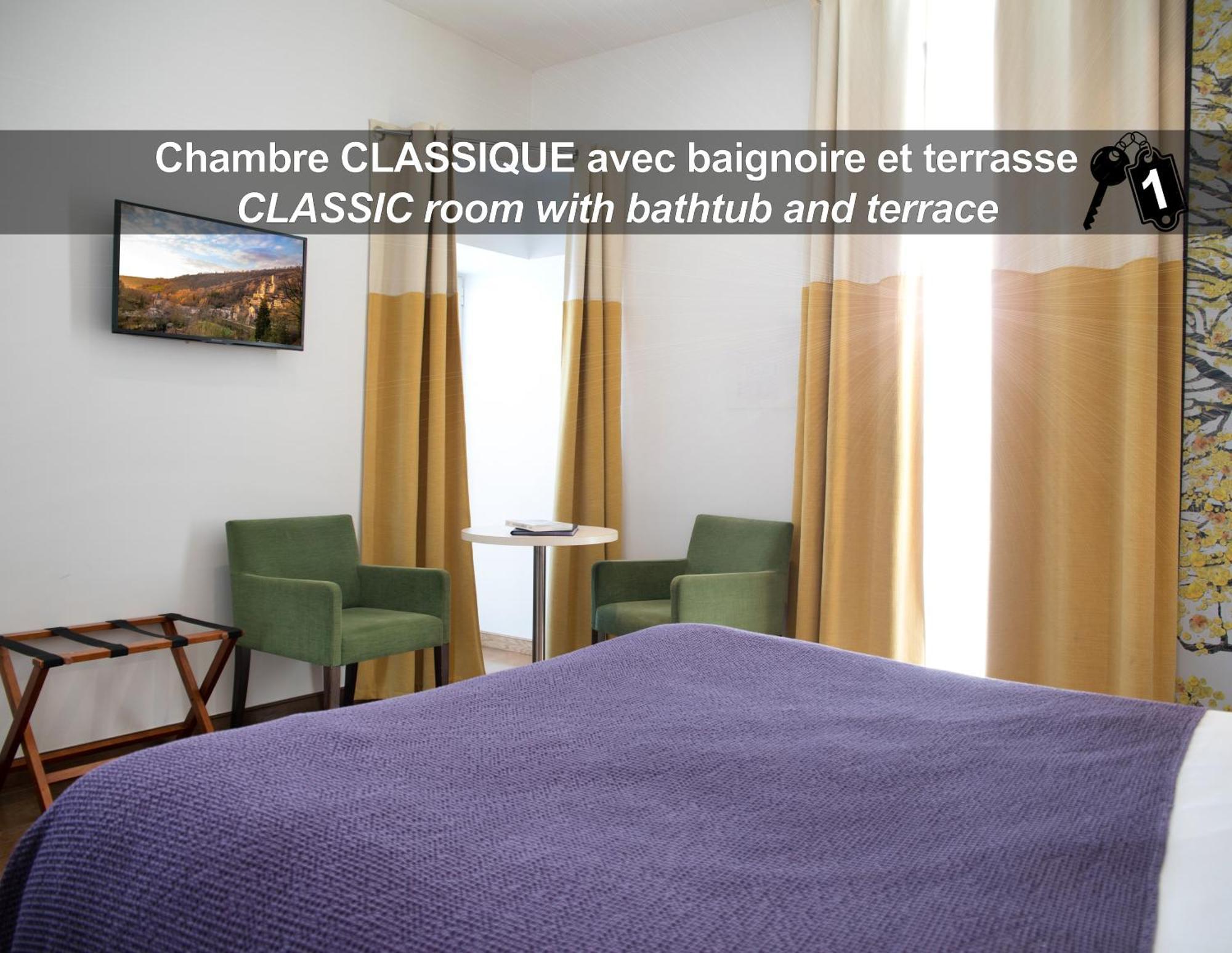 Hotel La Ferme De Bourran Rodez - Parking Prive Gratuit Exteriör bild